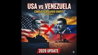 USA vs  Venezuela !!  Conflict Explained Simply