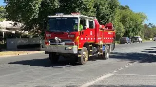 *First Catches* CFA | Echuca Tanker, Echuca FCV & Echuca Village Tanker responding code 1