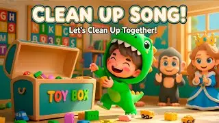 Turn Mess into Smiles 😊 Clean Up Song for Kids & Preschool