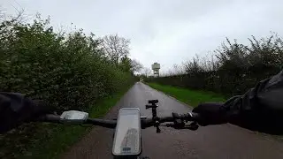 2nd Ride Using New DJI Osmo Action 3-Derby, Great Northern Greenway, Allestree Park 25 Mile Loop.