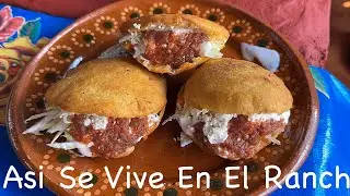 Como Hacer Infladitas De Rancho, Receta Fácil, Receta Económica