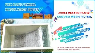 QihangRAS Mesh Sieve Pond Filter
