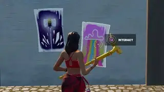 Interact with the Rift Tour posters / Rift Tour Poster Locations &ndash; Fortnite Rift Tour Challenges