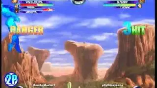 MvC2 online (360) ComboMaster7 Vs Phythiasyoung (Match1)