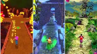 Endless Run Oz Vs Frozen Shadows Vs Temple king Runner lost oz Android ios