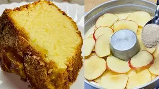 TEM MAÇÃ AÍ? ENTÃO FAÇA ESSE BOLO SUPER FOFO! VOCÊ NÃO PODE FICAR SEM!
