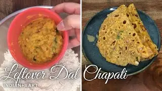 Leftover Dal  Chapati #shorts leftover dal pratha