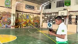 Cómo colocar una red para un partido de voleibol, José Ángel Cruz Rodríguez