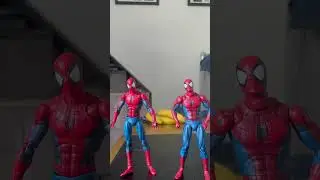 Fake VS real mafex spider man 075