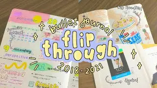 📌 flipping through my bullet journals: 2018-2020 📖🖍