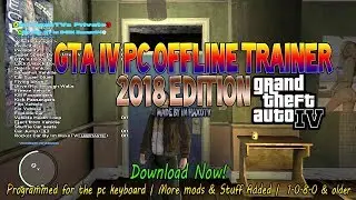 GTA 4 PC Mod Menu NEW 2018 Online/Offline | XMC 6.0 | + Download