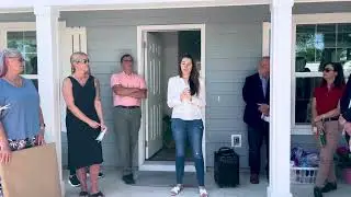 Kaitlyn Shares What a Habitat Home Means During her Home Dedication