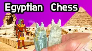My Egyptian Chess Pieces and The Karnak Temples.