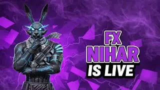FX NIHAR IS LIVE🔥Cs New 48 Rank Season Road to Top-1With ‪@fxnihar ‬ 🥵#freefirelive#shortsfeed