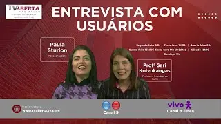 TV Aberta S&atilde;o Paulo Entrevista os Programas 