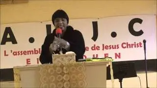 A.U.J.C Ministries presente la predication de la prophetesse Magdala Kuta PART 1