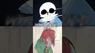 Chara VS Sans(Teach Tale Undertale VS Animation)