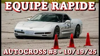 Equipe Rapide Autocross #8 at Lone Star Park - 10/20/25 - 6th Run