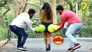 Blind man  Water Balloon 🎈 Prank 🤣😂 | Water Balloon Prank | DR Prank