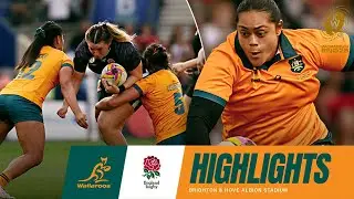 Wallaroos v England Highlights | Women's Rugby World Cup 2025