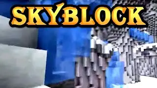I got warped into an unreleased ICE CAVE | Hypixel SkyBlock Leak (Possibly Dungeons?)