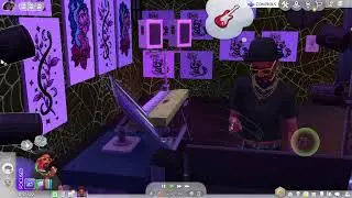 dadDidThEloNe's PS4 Broadcast Sims4 werewolf dj build