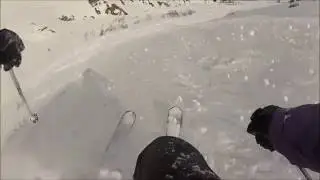 Slow Motion Powder Run, St Anton - Austria