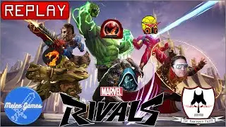 Melee Games Community Event for Marvel Rivals Part 2! Avenger's B TEAM ASSEMBLE!