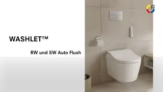 Toto: Inbetriebnahme Washlet RW und SW Auto Flush | SHK-TV Montage