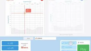 SHOEBOX Audiometry Pro: How to Perform a Manual Pure Tone Test