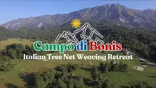 Tree Net Weaving Retreat in Italy | Building a Net from Start to Finish