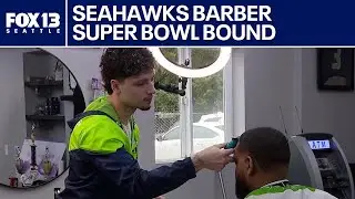 Seahawks barber heading to Super Bowl to keep players game-day ready