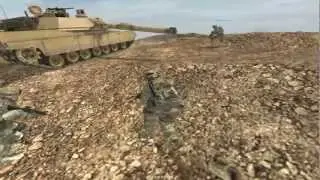 Destroying The MEC FOB on The Hills / Kashan Desert - Project Reality