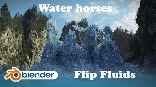 Water horses - Blender 3.6