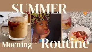 Productive Summer Morning Routine| Teacher| Single Mom
