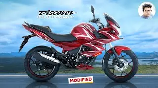 2023 New - Bajaj Discover 150F Bike Modified  (Gat a New Look)