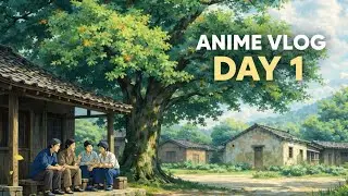 Peaceful Ghibli-Style Countryside Life | Slow Living Aesthetic Anime Cooking  ASMR |Relaxing Village