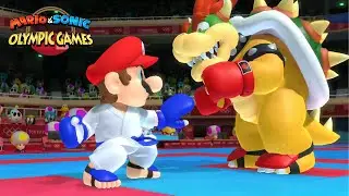 Mario & Sonic At The Olympic Games Tokyo 2020 Karate Gameplay Mario Sonic +++ Yoshi & Tails . Switch