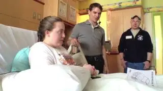 Jeff Gordon visits Children's Hospital