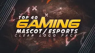 Top 40 best mascot/esports logo pack| Tech IB| Pubg/Frefire gaming mascot logo pack