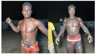 2&eacute;me demi-finale poids l&eacute;ger diassy peulh vs bateau baye ouz &agrave; keur sandokh  
