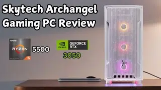 Skytech Archangel Gaming PC Desktop Review | Ryzen 5 5500 | NVIDIA RTX 3050