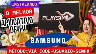 🔴 PLAYSIM 2026 PARA SAMSUNG - INSTALAR /CONFIGURAR (M&Eacute;TODO C&Oacute;DIGO,USU&Aacute;RIO E SENHA) 🔴