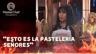 Marixa Balli lo dio todo en la prueba de Navidad y sus manos lo saben - Masterchef Celebrity