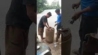 service drum baby roller mikasa 1ton | macet semua bos