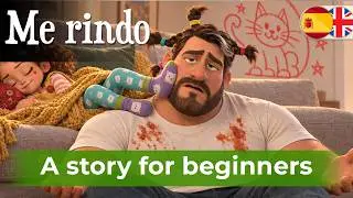 START LEARNING SPANISH Easily with Funny Story for beginners – Me rindo (A1-A2)