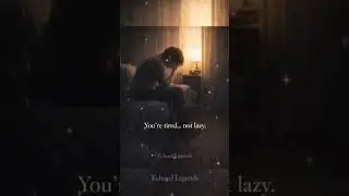 Exhausted, Not Lazy
