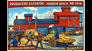 Producers Elevator &mdash; Harbor Beach, MI 1914
