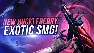 NEW Huckleberry Exotic SMG! Destiny 2 Warmind Exotic Weapon Review