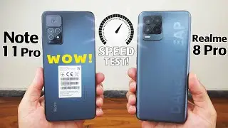 Redmi Note 11 Pro vs Realme 8 Pro | SPEED TEST!